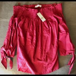 New York & Co off the shoulder top